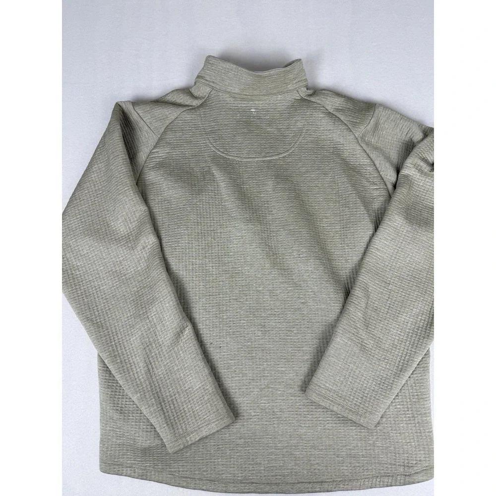 Pebble Beach Performance 1/4 Zip Long Sleeve Pullover‎ Mens XL Grey Gray
